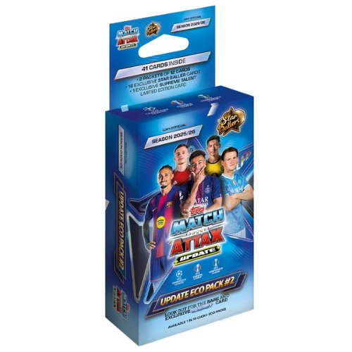 Topps UCC Match Attax Champions League 2025/2026 Edition ECO Hanger Box (Star Ballers)