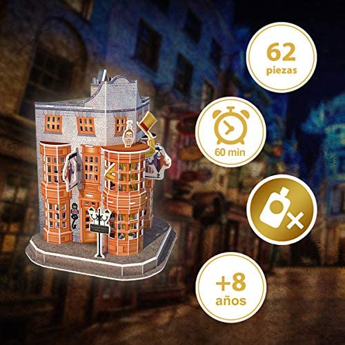 Harry Potter Weasleys’ Wizard Wheezes 3D Puzzle – 62 Piece