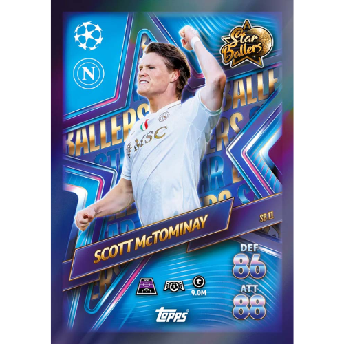 Topps UCC Match Attax Champions League 2025/2026 Edition ECO Hanger Box (Star Ballers)