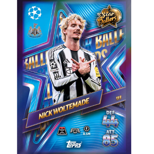 Topps UCC Match Attax Champions League 2025/2026 Edition ECO Hanger Box (Star Ballers)