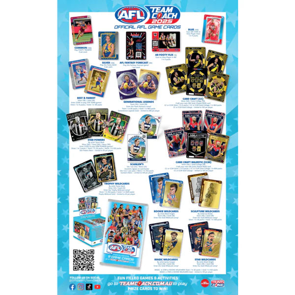 AFL Team Coach 2025 Collector Album