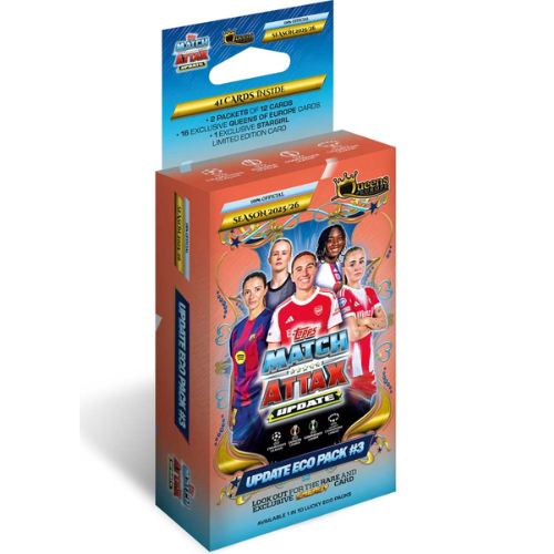 UCC Match Attax Champions League 2025/2026 Edition ECO Hanger Box (Queens of Europe)