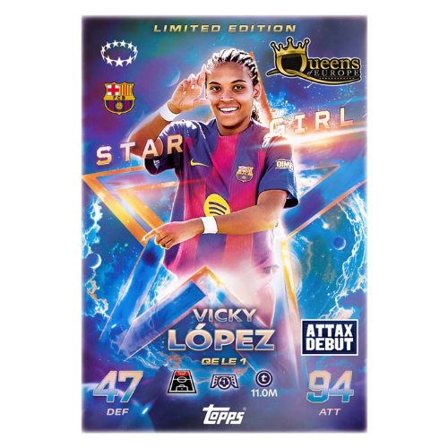 UCC Match Attax Champions League 2025/2026 Edition ECO Hanger Box (Queens of Europe)