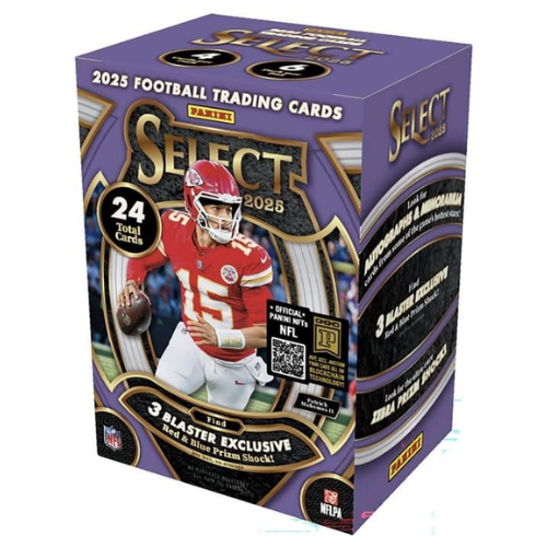 Panini Select 2025 NFL Football Trading Card Blaster