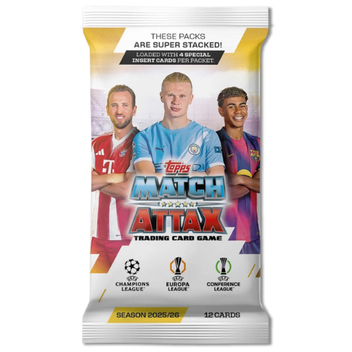 MATCH ATTAX UEFA  2025/2026 Edition Trading Card Booster