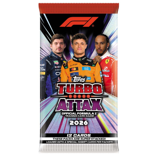 F1 Topps Turbo Attax 2026 Trading Cards Display Box
