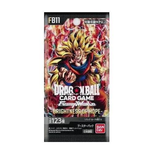 Dragon Ball Super Card Game Fusion World Booster Box Brightness of Hope FB11 Japanese