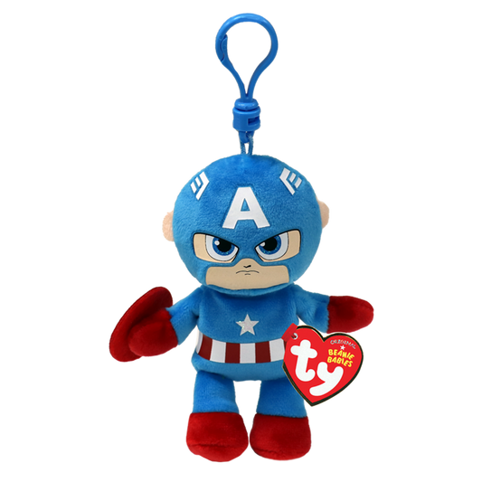 MARVEL CAPTAIN AMERICA BEANIE CLIP