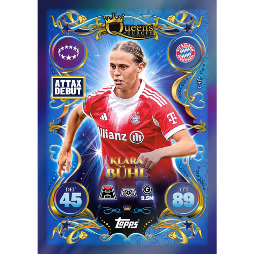UCC Match Attax Champions League 2025/2026 Edition ECO Hanger Box (Queens of Europe)