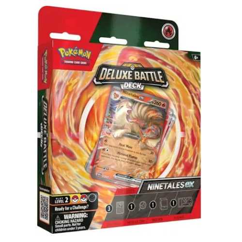 POKÉMON TCG Ninetales ex Deluxe Battle Deck