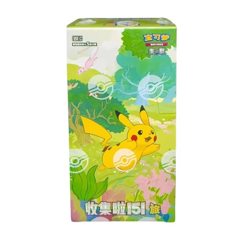 Pokemon – Collect 151  JOURNEY 151C – Simplified Chinese Slim Booster Box
