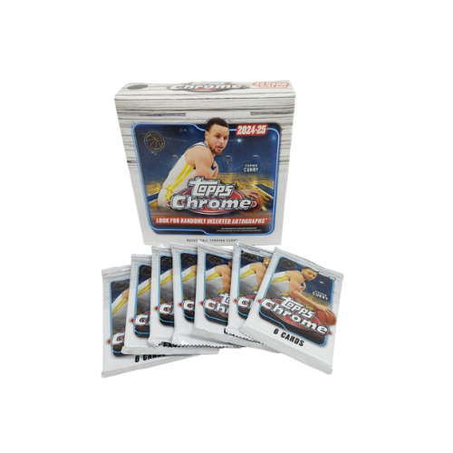 Topps Chrome NBA Basketball 2024/25 Mega Box