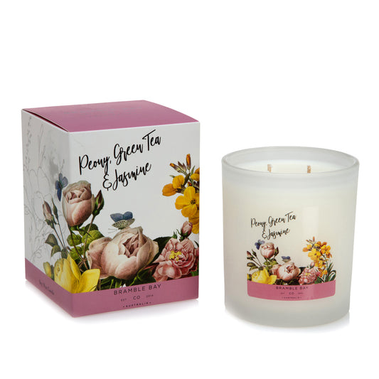 B&B Luxury Candle Pomegranate, Rose & Moss 300gm