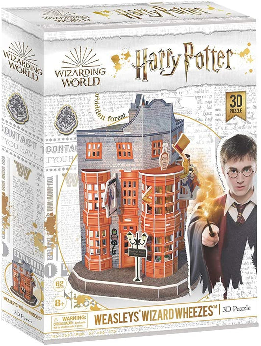 Harry Potter Weasleys’ Wizard Wheezes 3D Puzzle – 62 Piece