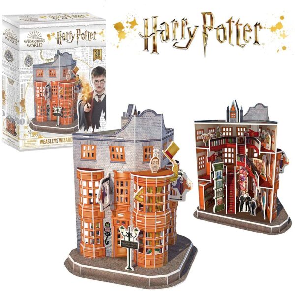 Harry Potter Weasleys’ Wizard Wheezes 3D Puzzle – 62 Piece