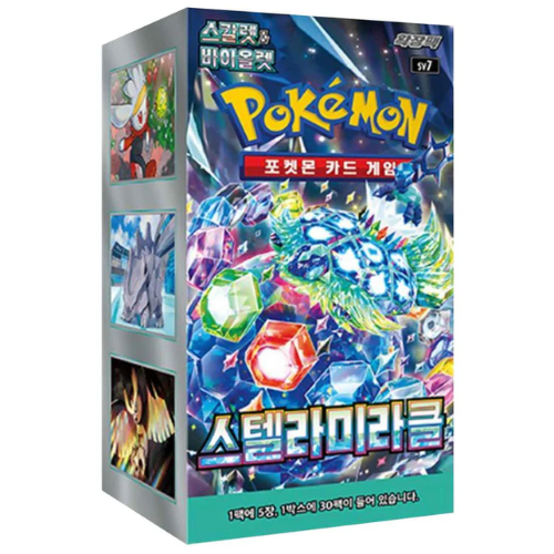 Pokemon – Stellar Miracle – SV7 – Korean Booster Box