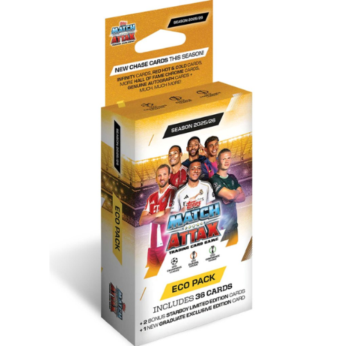 MATCH ATTAX UEFA 2025/2026 Edition Eco Hanger Box