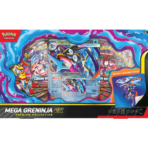 Pokémon TCG: Mega Greninja ex Premium Collection