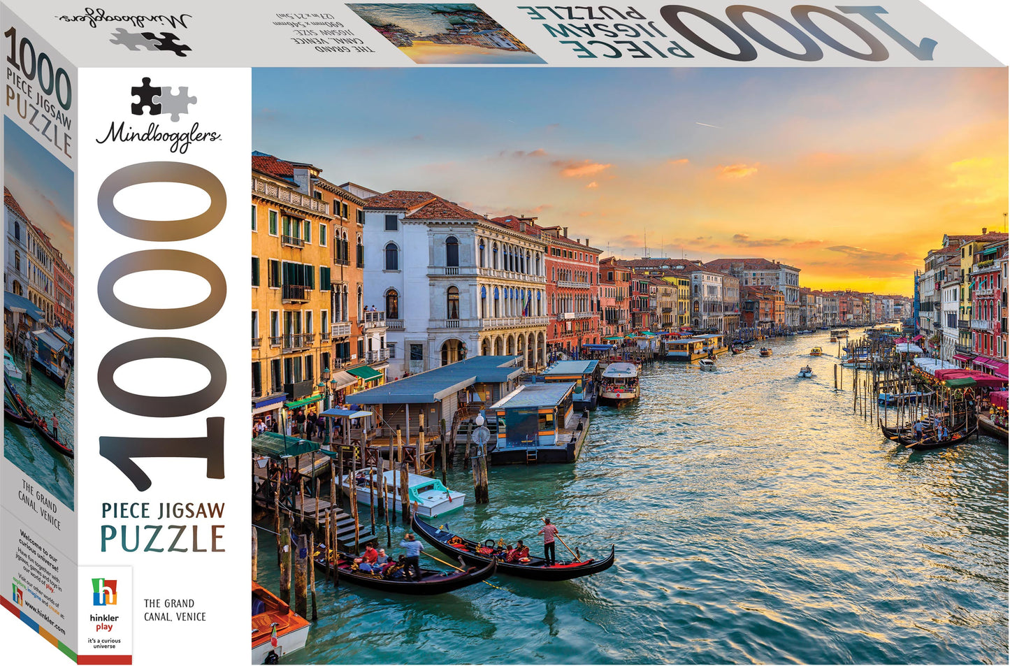 Mindbogglers The Grand Canal, Venice Puzzle of 1000 pieces