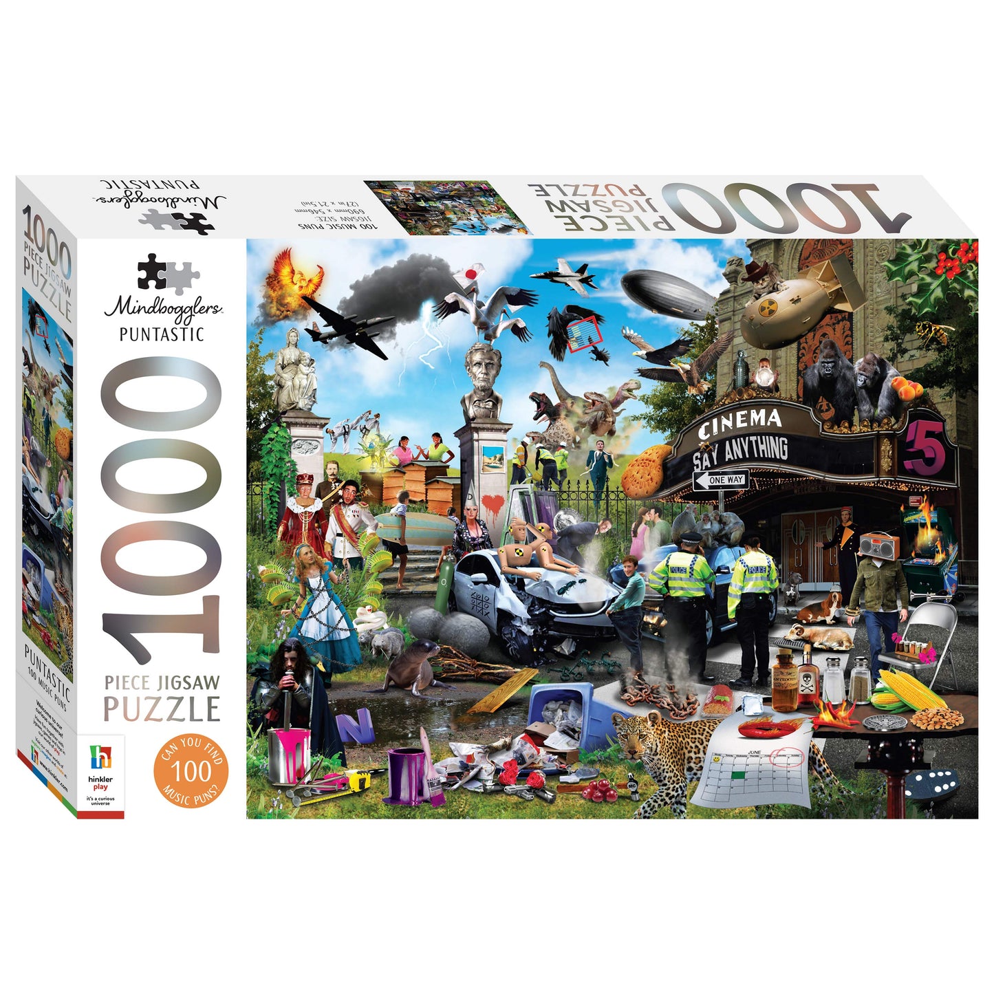 Mindbogglers Puntastic 100 Music Puns Puzzle of 1000 pieces