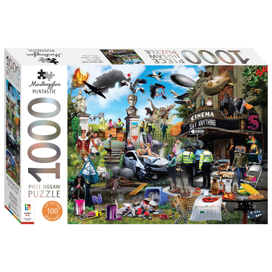 Mindbogglers Puntastic 100 Music Puns Puzzle of 1000 pieces