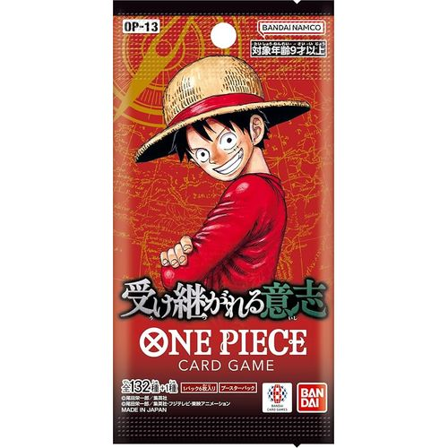 One Piece Card Game Carry on His Will OP-13 Japanese Booster