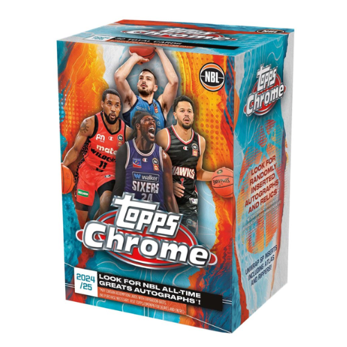 Topps Chrome NBL 2024/2025 Basketball Trading Cards - Value Blaster Box