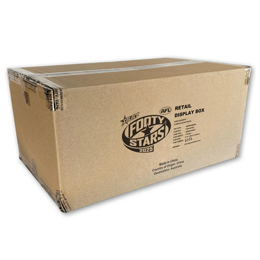 AFL Footy Stars 2025 Case (12 Boxes)