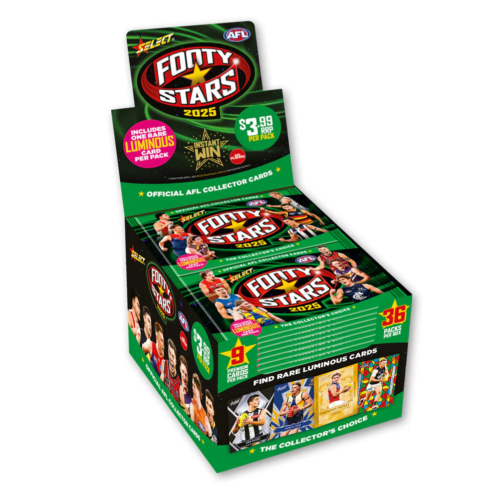 AFL Footy Stars 2025 Sealed Box