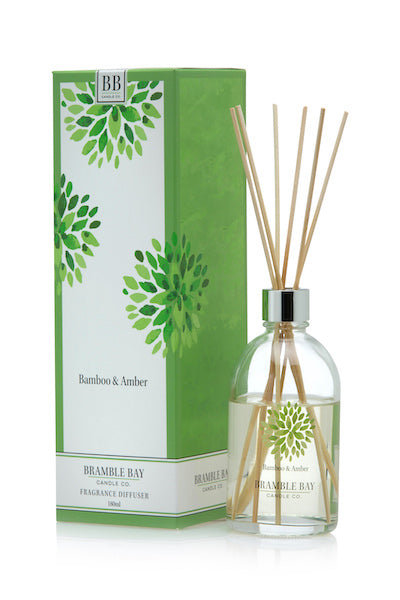 Bramble Bay Signature Collection - Bamboo and Mandarin 180mL Fragrance Diffuser