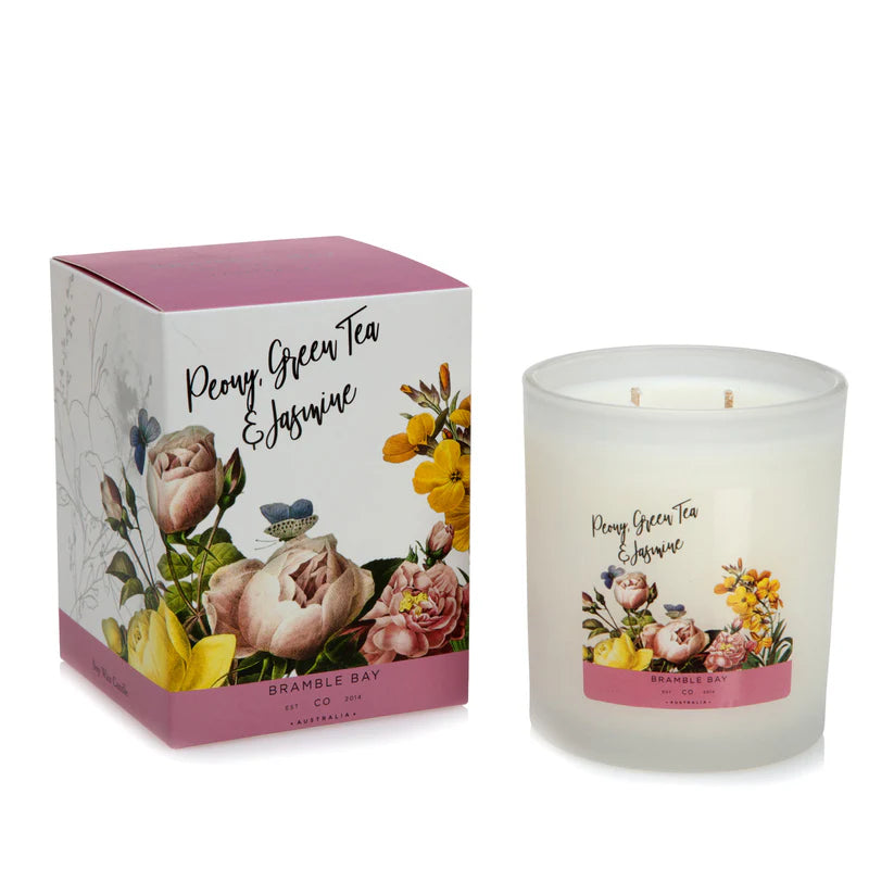 B&B Luxury Candle Peony, Green Tea and Jasmine300gm