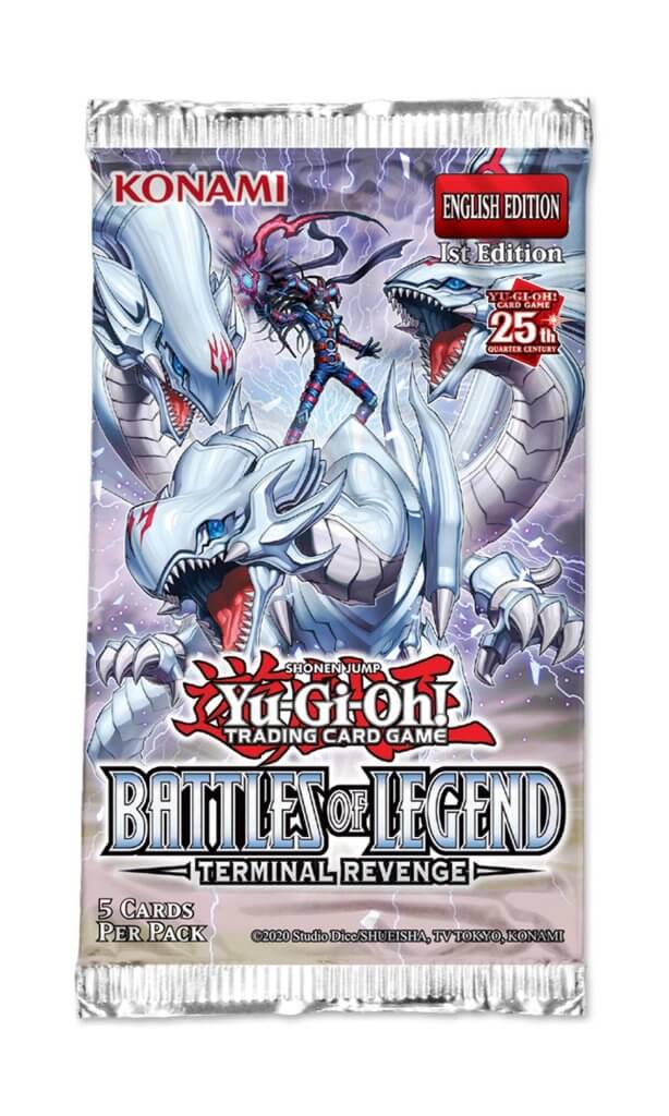 YU-GI-OH! TCG Battles of Legend - Terminal Revenge 5 x Card Booster