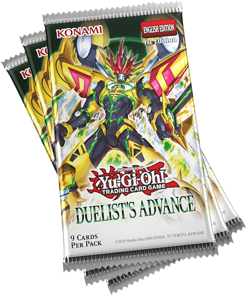 YuGiOh Duelist's Advance 3-Booster Tuck Box