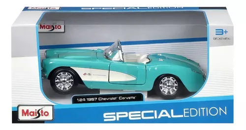 1957 Chevrolet Corvette 1:24 Scale Diecast Model Car