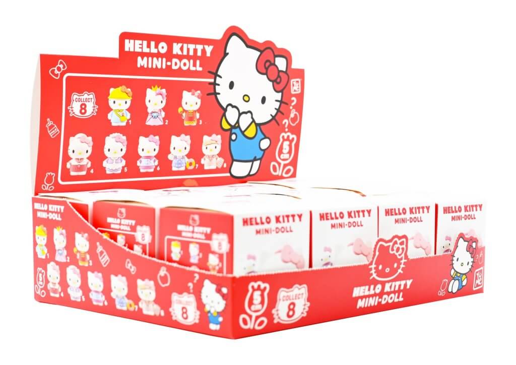 HELLO KITTY - Mini Doll Dress Up 5cm Figurine Collection Assorted
