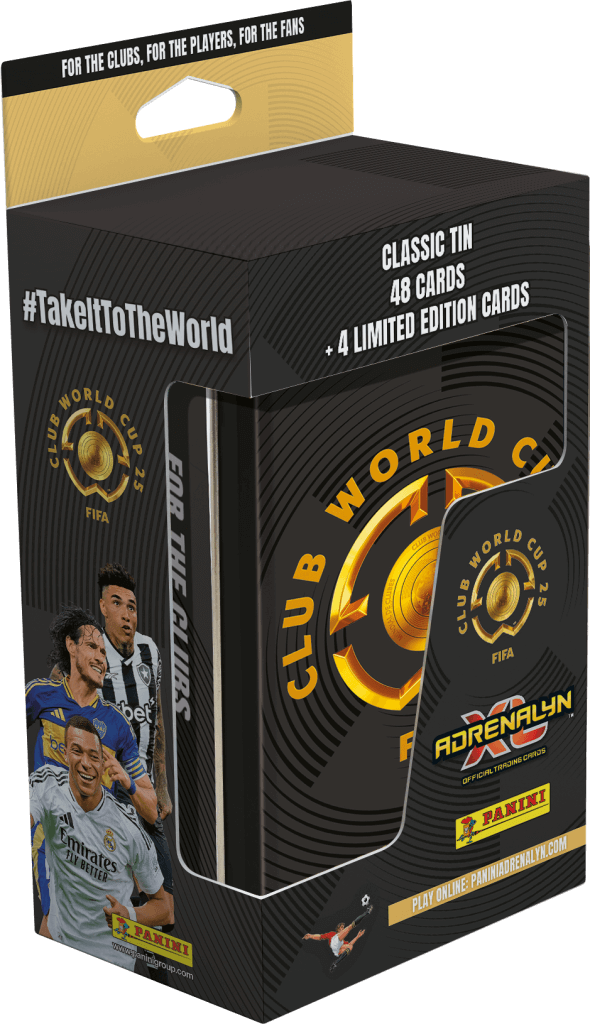 FIFA Club World Cup 2025 Trading Cards Classic Tin