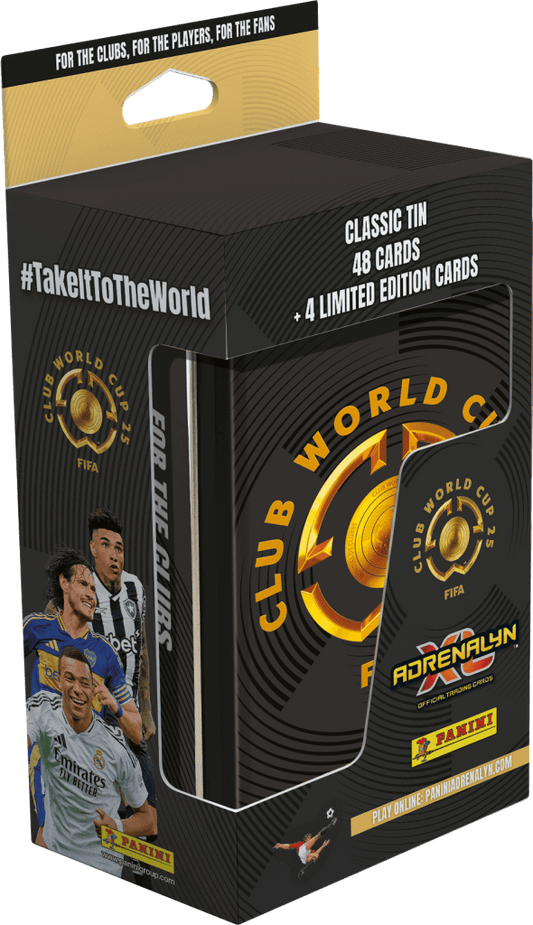 FIFA Club World Cup 2025 Trading Cards Classic Tin