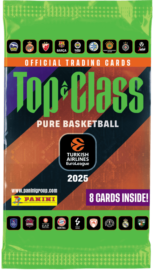 PANINI EURO LEAGUE Top Class Basketball Trading Cards