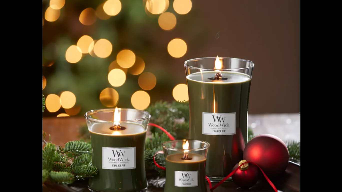 WoodWick Frasier Fir Medium Candle