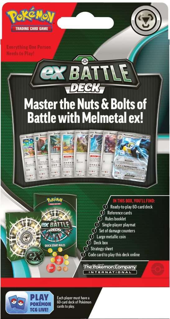 POKÉMON TCG Melmetal & Houndoom ex Battle Deck