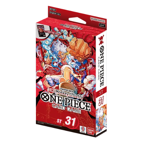 One Piece Card Game: Starter Deck  – RED Monkey.D.Luffy- [ST-31]