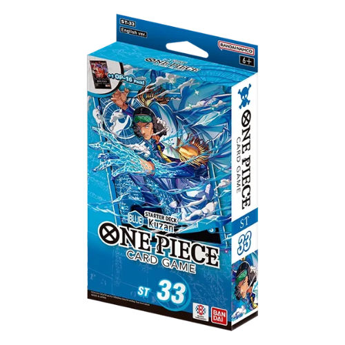One Piece Card Game: Starter Deck  – BLUE Kuzan- [ST-33]