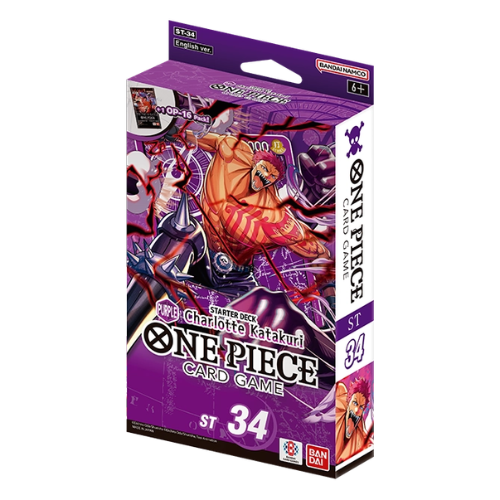 One Piece Card Game: Starter Deck  – PURPLE Charlotte Katakuri- [ST-34]