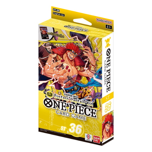 One Piece Card Game: Starter Deck YELLOW Eustass"Captain"Kid- [ST-36]