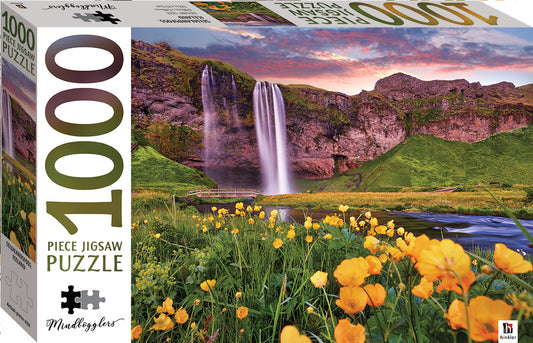 Mindbogglers Series 14: Seljalandsfoss, Iceland Puzzle of 1000 pieces
