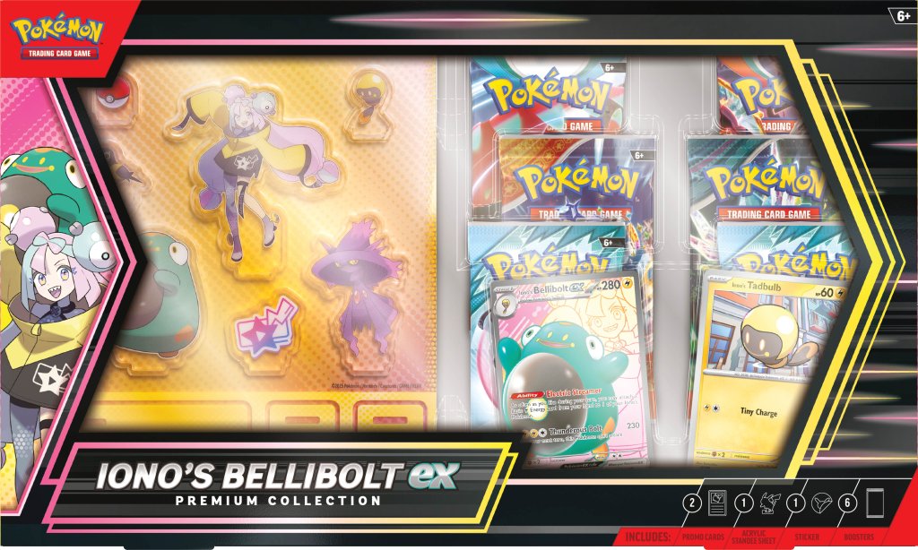 POKÉMON TCG: Iono's Bellibolt ex Premium Collection