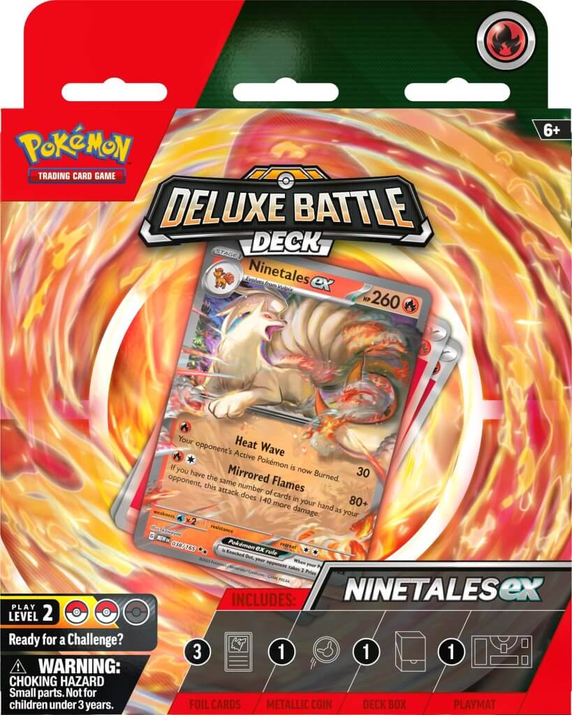 POKÉMON TCG Ninetales ex Deluxe Battle Deck