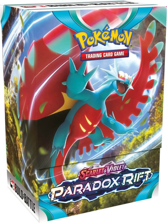 POKÉMON TCG Scarlet & Violet 4 Paradox Rift Build & Battle Box