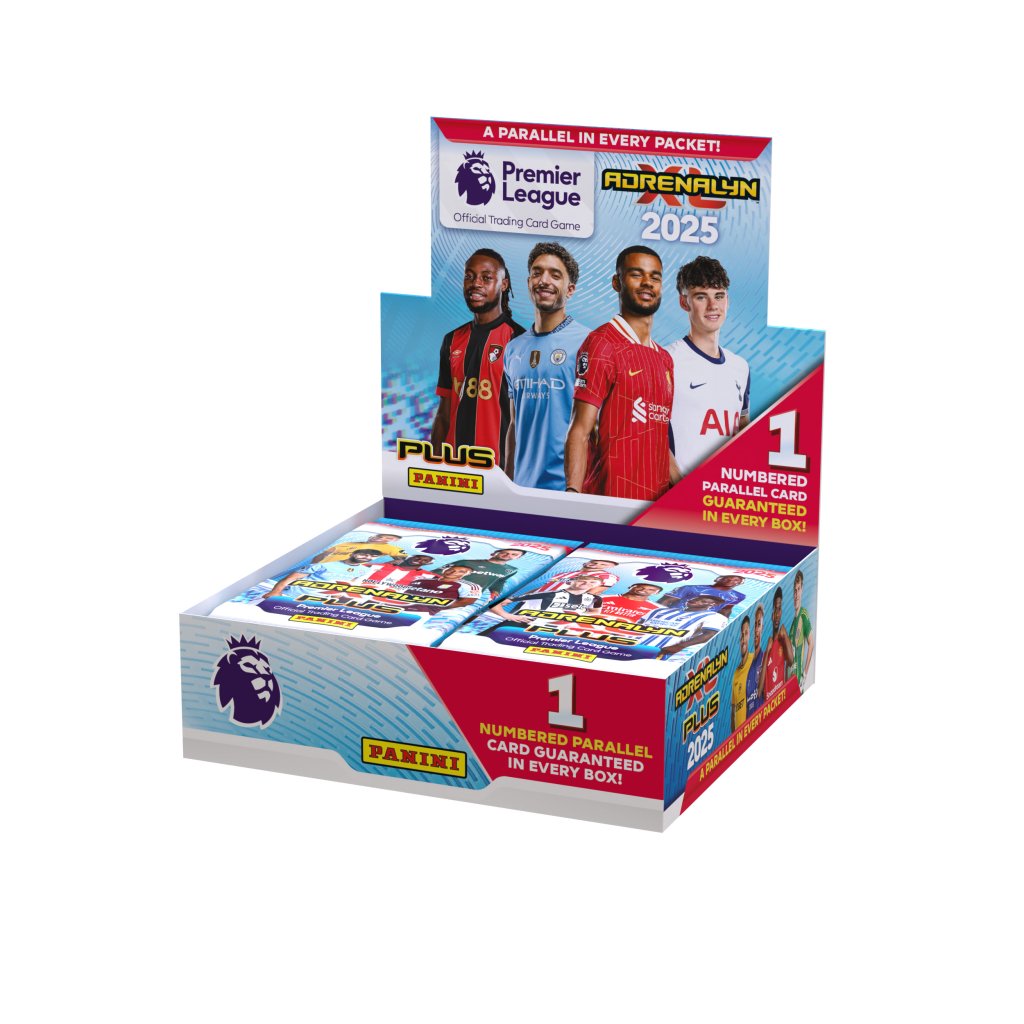 Panini Adrenalyn PLUS 2024/2025 EPL Soccer Cards Box