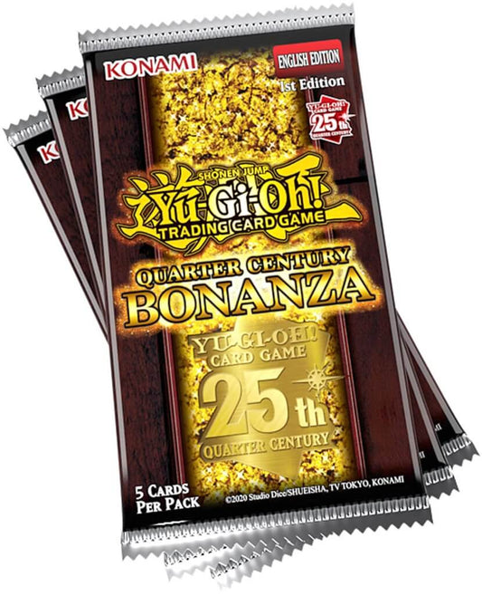 YU-GI-OH! TCG Quarter Century Bonanza Collection 3-Booster Tuck Box